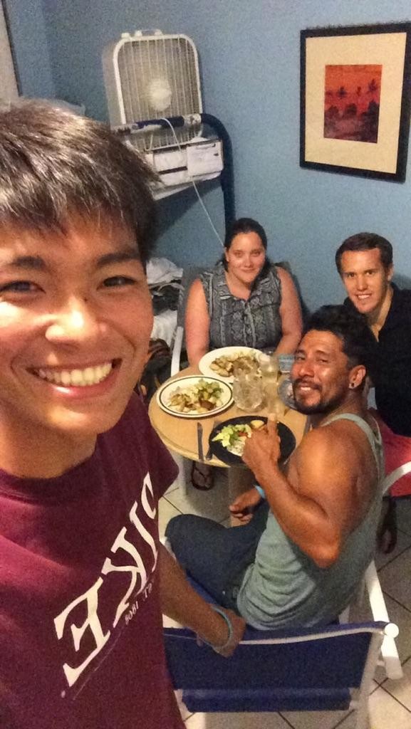 Beachside Hostel Dinner!