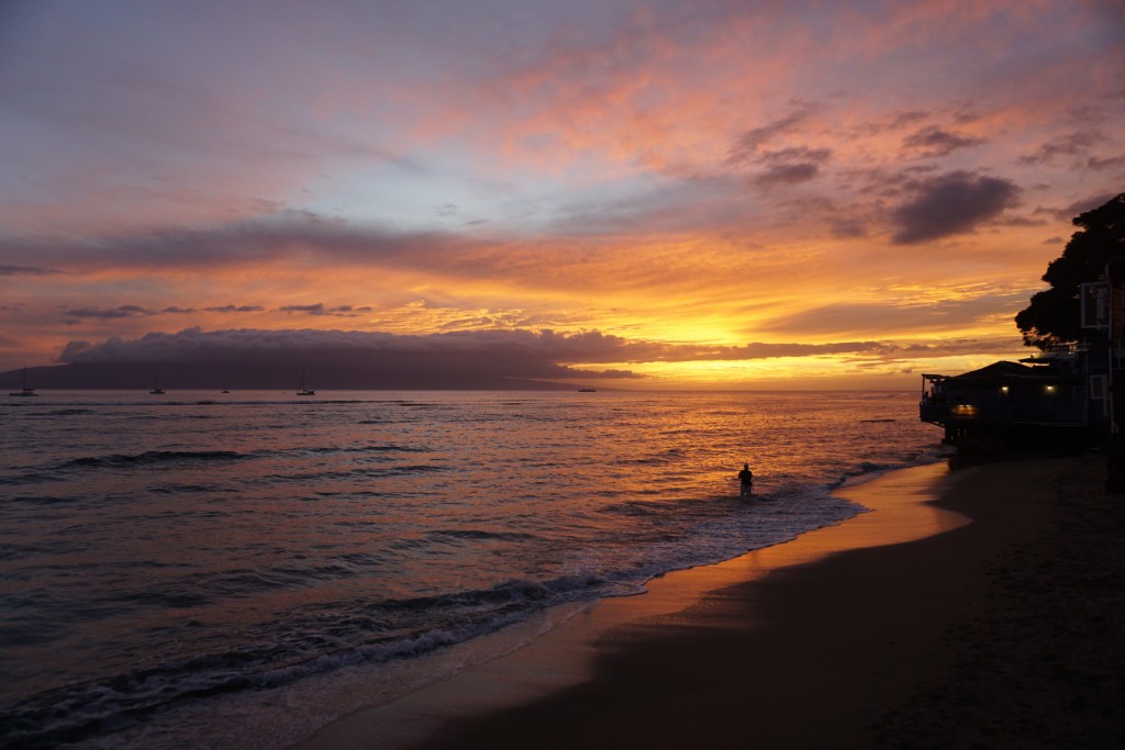 Sonnenuntergang Lahaina