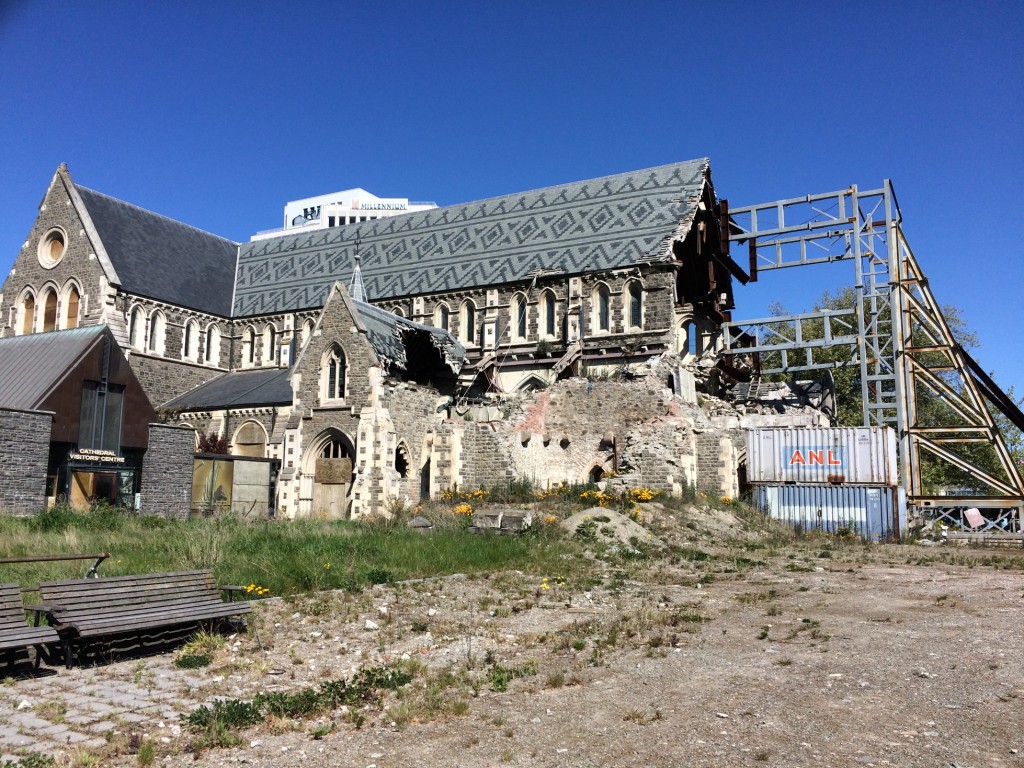 Christchurch: Nach wie vor gezeichnet von den Erdbeben