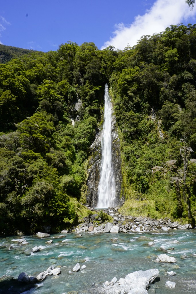 In der Nähe vom Haast Pass
